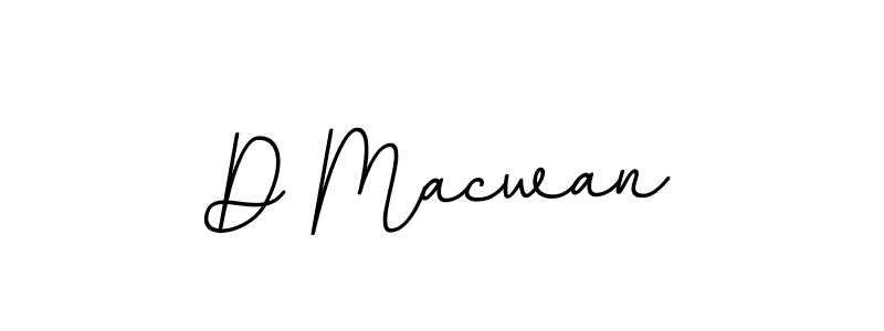 D Macwan stylish signature style. Best Handwritten Sign (BallpointsItalic-DORy9) for my name. Handwritten Signature Collection Ideas for my name D Macwan. D Macwan signature style 11 images and pictures png