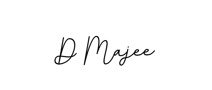 Use a signature maker to create a handwritten signature online. With this signature software, you can design (BallpointsItalic-DORy9) your own signature for name D Majee. D Majee signature style 11 images and pictures png