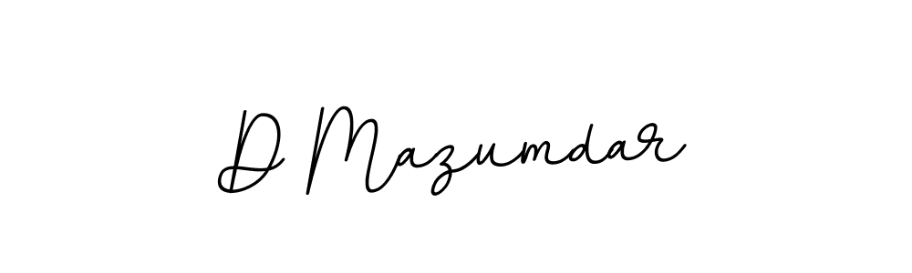 Make a beautiful signature design for name D Mazumdar. With this signature (BallpointsItalic-DORy9) style, you can create a handwritten signature for free. D Mazumdar signature style 11 images and pictures png