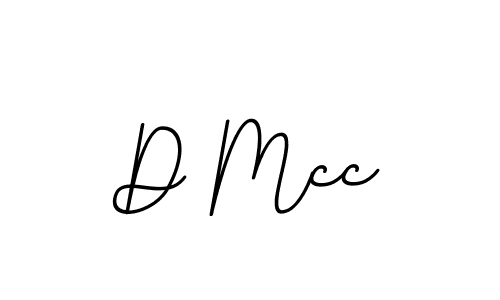 Create a beautiful signature design for name D Mcc. With this signature (BallpointsItalic-DORy9) fonts, you can make a handwritten signature for free. D Mcc signature style 11 images and pictures png