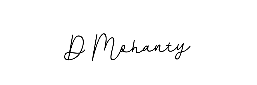 Design your own signature with our free online signature maker. With this signature software, you can create a handwritten (BallpointsItalic-DORy9) signature for name D Mohanty. D Mohanty signature style 11 images and pictures png