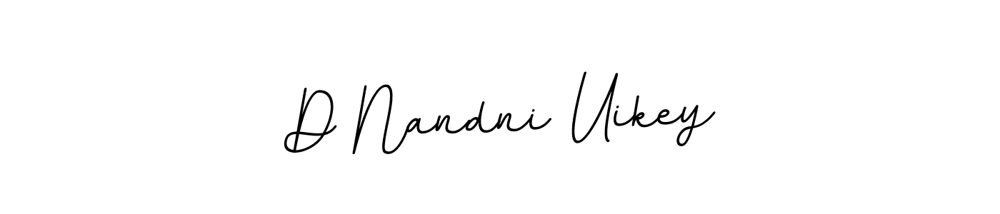 Also we have D Nandni Uikey name is the best signature style. Create professional handwritten signature collection using BallpointsItalic-DORy9 autograph style. D Nandni Uikey signature style 11 images and pictures png