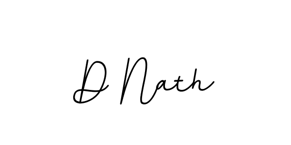 D Nath stylish signature style. Best Handwritten Sign (BallpointsItalic-DORy9) for my name. Handwritten Signature Collection Ideas for my name D Nath. D Nath signature style 11 images and pictures png