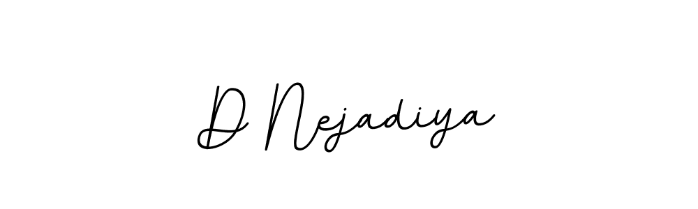 Check out images of Autograph of D Nejadiya name. Actor D Nejadiya Signature Style. BallpointsItalic-DORy9 is a professional sign style online. D Nejadiya signature style 11 images and pictures png