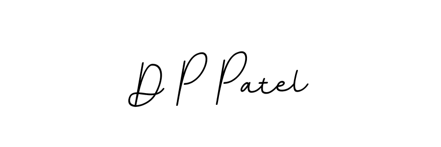 You should practise on your own different ways (BallpointsItalic-DORy9) to write your name (D P Patel) in signature. don't let someone else do it for you. D P Patel signature style 11 images and pictures png