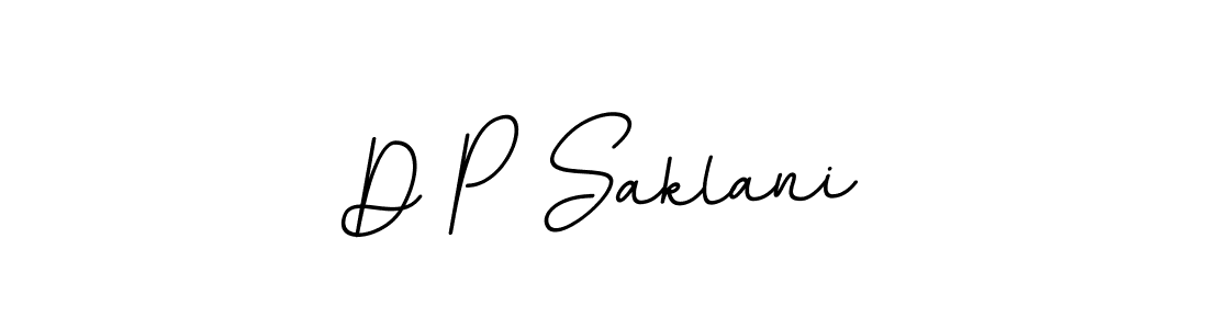 How to make D P Saklani signature? BallpointsItalic-DORy9 is a professional autograph style. Create handwritten signature for D P Saklani name. D P Saklani signature style 11 images and pictures png