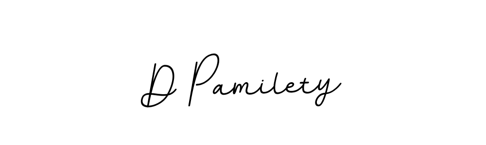 The best way (BallpointsItalic-DORy9) to make a short signature is to pick only two or three words in your name. The name D Pamilety include a total of six letters. For converting this name. D Pamilety signature style 11 images and pictures png