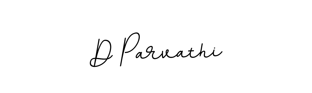Make a beautiful signature design for name D Parvathi. With this signature (BallpointsItalic-DORy9) style, you can create a handwritten signature for free. D Parvathi signature style 11 images and pictures png