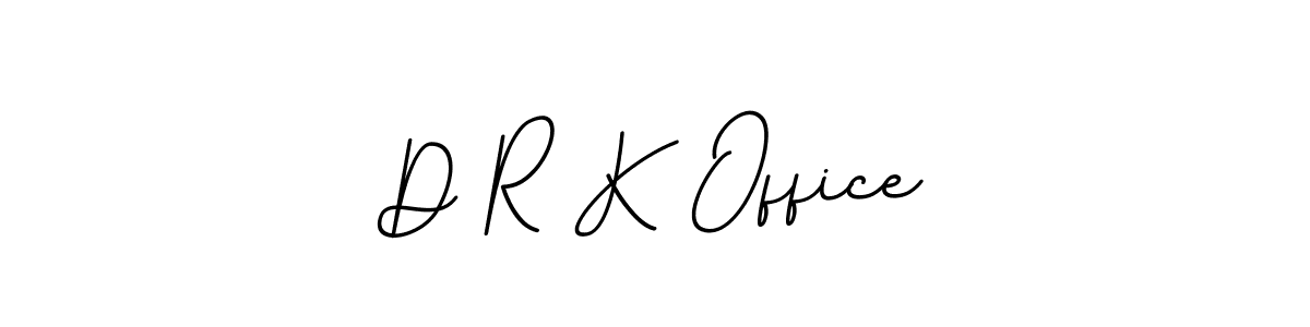 D R K Office stylish signature style. Best Handwritten Sign (BallpointsItalic-DORy9) for my name. Handwritten Signature Collection Ideas for my name D R K Office. D R K Office signature style 11 images and pictures png