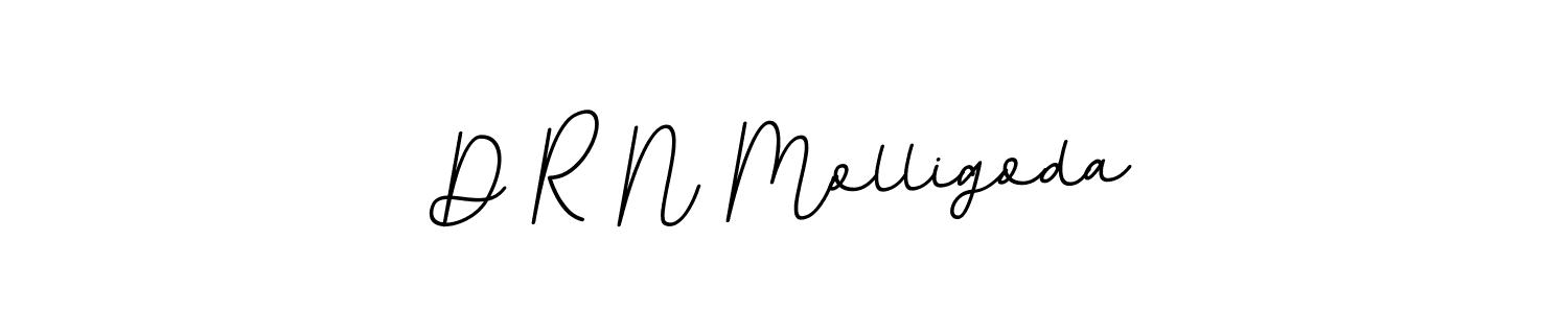 The best way (BallpointsItalic-DORy9) to make a short signature is to pick only two or three words in your name. The name D R N Molligoda include a total of six letters. For converting this name. D R N Molligoda signature style 11 images and pictures png