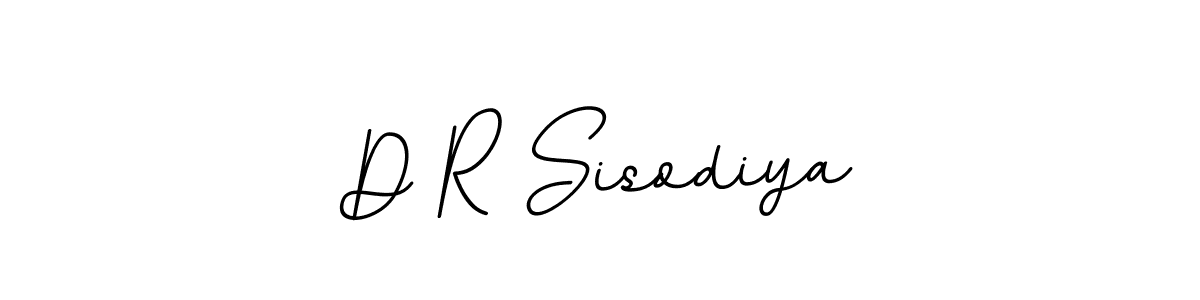 How to make D R Sisodiya name signature. Use BallpointsItalic-DORy9 style for creating short signs online. This is the latest handwritten sign. D R Sisodiya signature style 11 images and pictures png