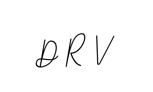 Create a beautiful signature design for name D R V. With this signature (BallpointsItalic-DORy9) fonts, you can make a handwritten signature for free. D R V signature style 11 images and pictures png