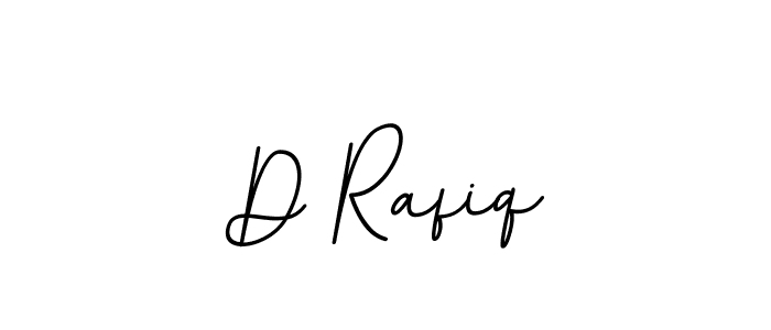 Also we have D Rafiq name is the best signature style. Create professional handwritten signature collection using BallpointsItalic-DORy9 autograph style. D Rafiq signature style 11 images and pictures png
