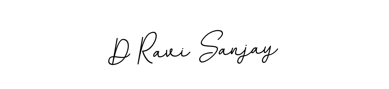 Also we have D Ravi Sanjay name is the best signature style. Create professional handwritten signature collection using BallpointsItalic-DORy9 autograph style. D Ravi Sanjay signature style 11 images and pictures png