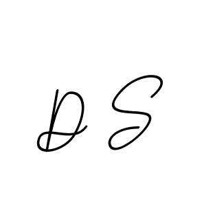 Create a beautiful signature design for name D S. With this signature (BallpointsItalic-DORy9) fonts, you can make a handwritten signature for free. D S signature style 11 images and pictures png