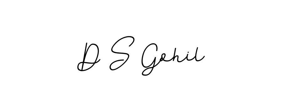 Also we have D S Gohil name is the best signature style. Create professional handwritten signature collection using BallpointsItalic-DORy9 autograph style. D S Gohil signature style 11 images and pictures png
