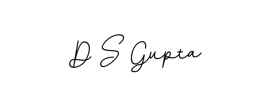 Design your own signature with our free online signature maker. With this signature software, you can create a handwritten (BallpointsItalic-DORy9) signature for name D S Gupta. D S Gupta signature style 11 images and pictures png