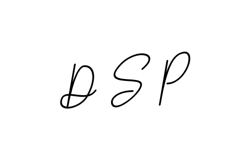 D S P stylish signature style. Best Handwritten Sign (BallpointsItalic-DORy9) for my name. Handwritten Signature Collection Ideas for my name D S P. D S P signature style 11 images and pictures png