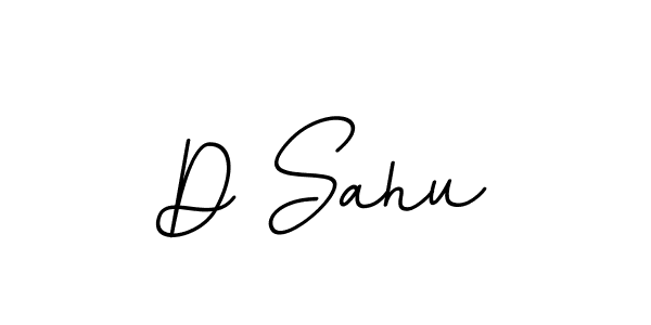 Create a beautiful signature design for name D Sahu. With this signature (BallpointsItalic-DORy9) fonts, you can make a handwritten signature for free. D Sahu signature style 11 images and pictures png