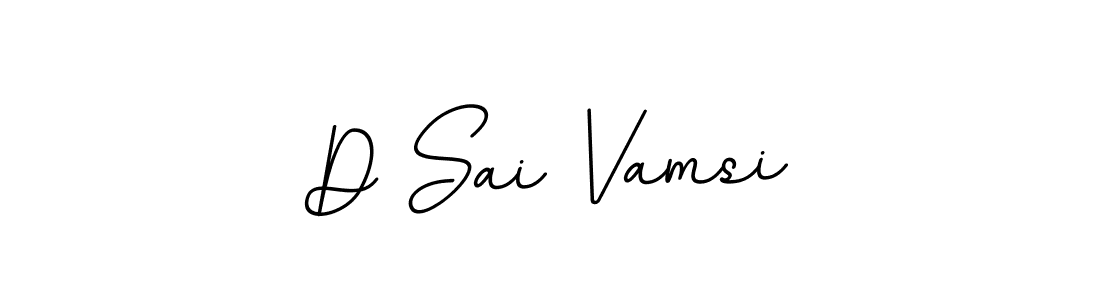 D Sai Vamsi stylish signature style. Best Handwritten Sign (BallpointsItalic-DORy9) for my name. Handwritten Signature Collection Ideas for my name D Sai Vamsi. D Sai Vamsi signature style 11 images and pictures png