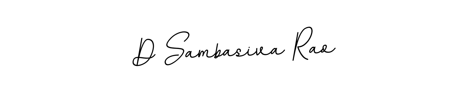D Sambasiva Rao stylish signature style. Best Handwritten Sign (BallpointsItalic-DORy9) for my name. Handwritten Signature Collection Ideas for my name D Sambasiva Rao. D Sambasiva Rao signature style 11 images and pictures png