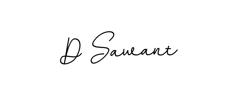 How to make D Sawant signature? BallpointsItalic-DORy9 is a professional autograph style. Create handwritten signature for D Sawant name. D Sawant signature style 11 images and pictures png