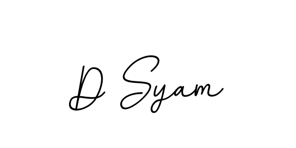 It looks lik you need a new signature style for name D Syam. Design unique handwritten (BallpointsItalic-DORy9) signature with our free signature maker in just a few clicks. D Syam signature style 11 images and pictures png