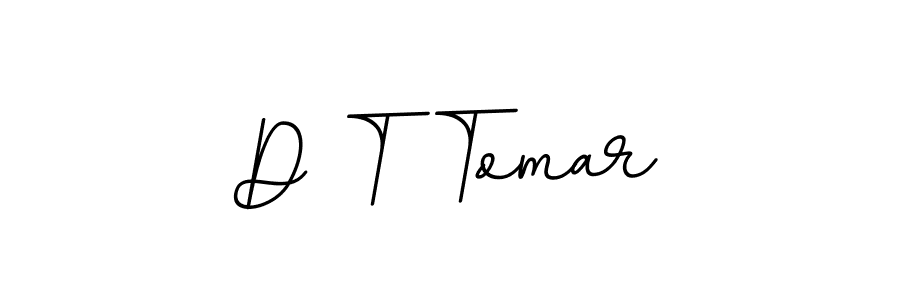 Design your own signature with our free online signature maker. With this signature software, you can create a handwritten (BallpointsItalic-DORy9) signature for name D T Tomar. D T Tomar signature style 11 images and pictures png