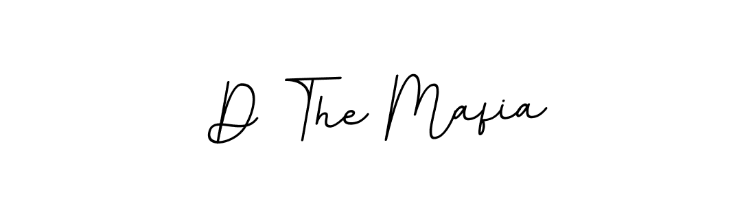 The best way (BallpointsItalic-DORy9) to make a short signature is to pick only two or three words in your name. The name D The Mafia include a total of six letters. For converting this name. D The Mafia signature style 11 images and pictures png