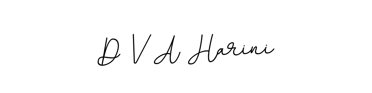 Also we have D V A Harini name is the best signature style. Create professional handwritten signature collection using BallpointsItalic-DORy9 autograph style. D V A Harini signature style 11 images and pictures png