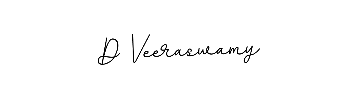 Use a signature maker to create a handwritten signature online. With this signature software, you can design (BallpointsItalic-DORy9) your own signature for name D Veeraswamy. D Veeraswamy signature style 11 images and pictures png