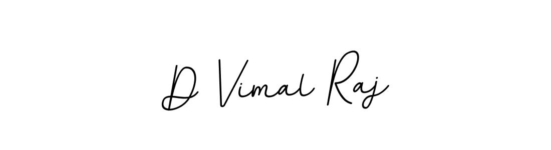 How to make D Vimal Raj name signature. Use BallpointsItalic-DORy9 style for creating short signs online. This is the latest handwritten sign. D Vimal Raj signature style 11 images and pictures png