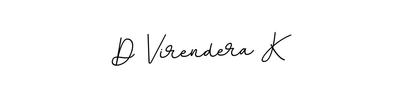 How to make D Virendera K signature? BallpointsItalic-DORy9 is a professional autograph style. Create handwritten signature for D Virendera K name. D Virendera K signature style 11 images and pictures png