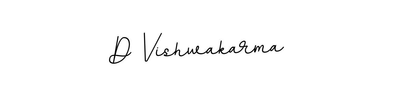 You should practise on your own different ways (BallpointsItalic-DORy9) to write your name (D Vishwakarma) in signature. don't let someone else do it for you. D Vishwakarma signature style 11 images and pictures png