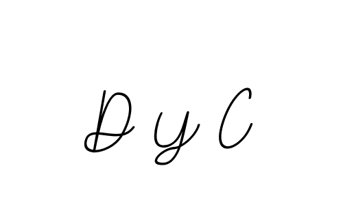 BallpointsItalic-DORy9 is a professional signature style that is perfect for those who want to add a touch of class to their signature. It is also a great choice for those who want to make their signature more unique. Get D Y C name to fancy signature for free. D Y C signature style 11 images and pictures png