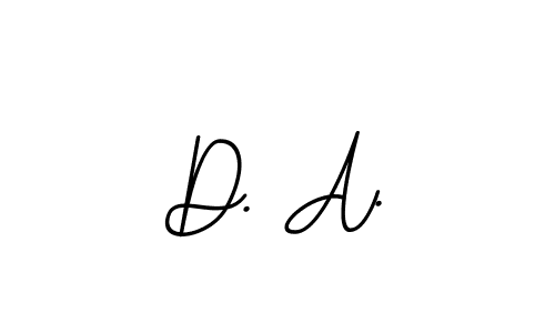 Also You can easily find your signature by using the search form. We will create D. A. name handwritten signature images for you free of cost using BallpointsItalic-DORy9 sign style. D. A. signature style 11 images and pictures png