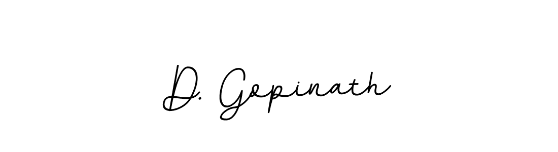 Make a beautiful signature design for name D. Gopinath. With this signature (BallpointsItalic-DORy9) style, you can create a handwritten signature for free. D. Gopinath signature style 11 images and pictures png