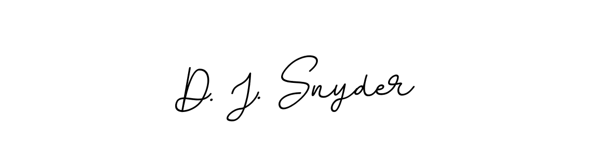 Check out images of Autograph of D. J. Snyder name. Actor D. J. Snyder Signature Style. BallpointsItalic-DORy9 is a professional sign style online. D. J. Snyder signature style 11 images and pictures png