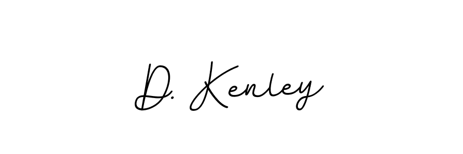 How to make D. Kenley name signature. Use BallpointsItalic-DORy9 style for creating short signs online. This is the latest handwritten sign. D. Kenley signature style 11 images and pictures png
