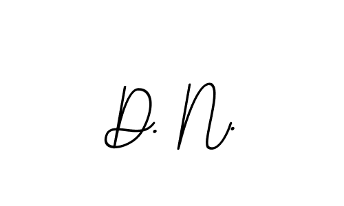 You should practise on your own different ways (BallpointsItalic-DORy9) to write your name (D. N.) in signature. don't let someone else do it for you. D. N. signature style 11 images and pictures png