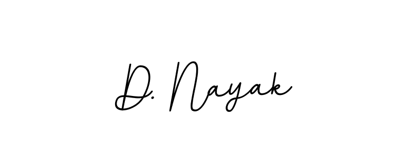 Use a signature maker to create a handwritten signature online. With this signature software, you can design (BallpointsItalic-DORy9) your own signature for name D. Nayak. D. Nayak signature style 11 images and pictures png