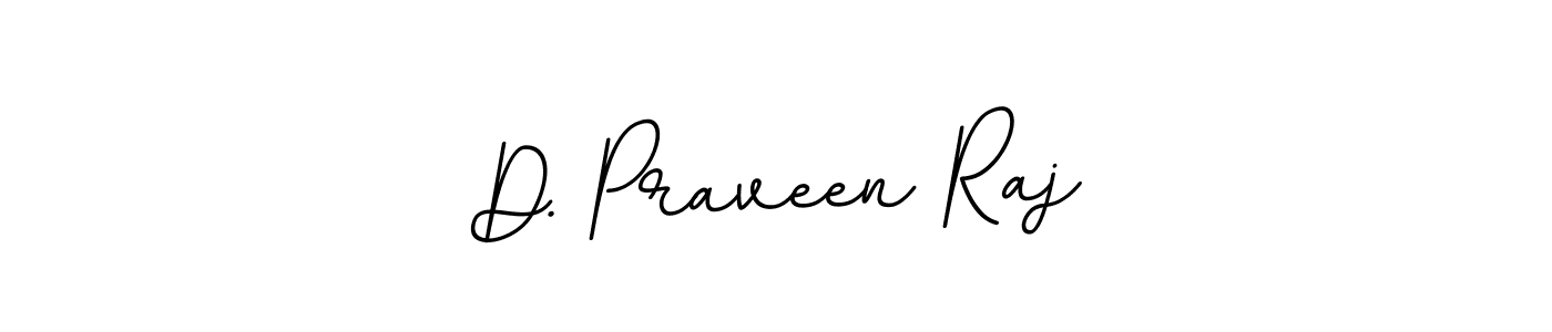 The best way (BallpointsItalic-DORy9) to make a short signature is to pick only two or three words in your name. The name D. Praveen Raj include a total of six letters. For converting this name. D. Praveen Raj signature style 11 images and pictures png