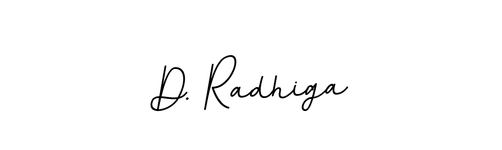 Use a signature maker to create a handwritten signature online. With this signature software, you can design (BallpointsItalic-DORy9) your own signature for name D. Radhiga. D. Radhiga signature style 11 images and pictures png