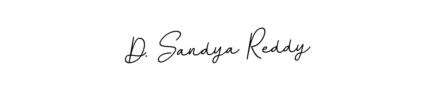 D. Sandya Reddy stylish signature style. Best Handwritten Sign (BallpointsItalic-DORy9) for my name. Handwritten Signature Collection Ideas for my name D. Sandya Reddy. D. Sandya Reddy signature style 11 images and pictures png