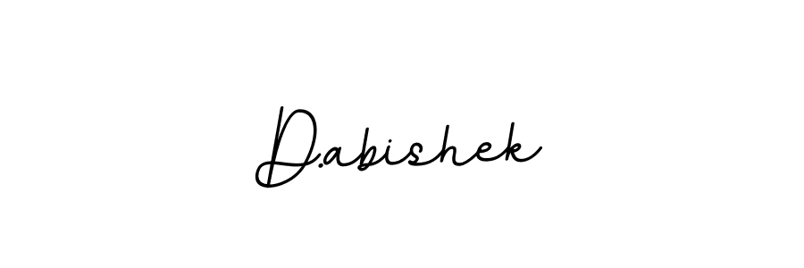 D.abishek stylish signature style. Best Handwritten Sign (BallpointsItalic-DORy9) for my name. Handwritten Signature Collection Ideas for my name D.abishek. D.abishek signature style 11 images and pictures png