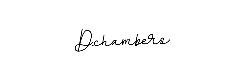 You should practise on your own different ways (BallpointsItalic-DORy9) to write your name (D.chambers) in signature. don't let someone else do it for you. D.chambers signature style 11 images and pictures png