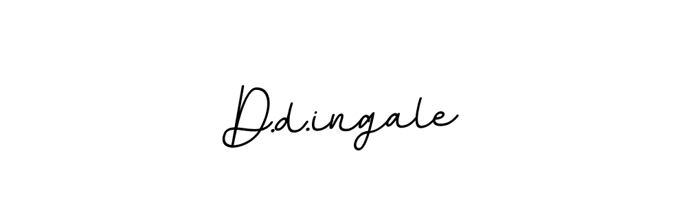 How to make D.d.ingale signature? BallpointsItalic-DORy9 is a professional autograph style. Create handwritten signature for D.d.ingale name. D.d.ingale signature style 11 images and pictures png