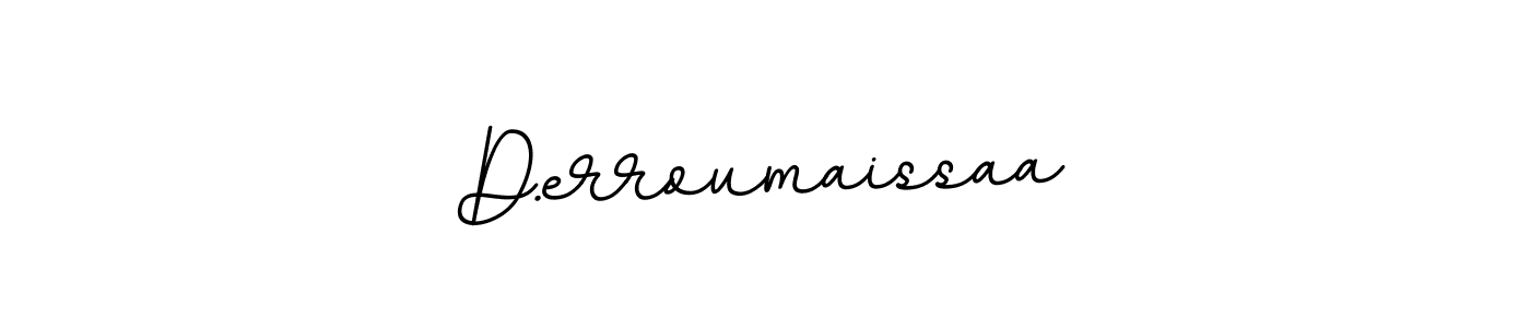 How to Draw D.erroumaissaa signature style? BallpointsItalic-DORy9 is a latest design signature styles for name D.erroumaissaa. D.erroumaissaa signature style 11 images and pictures png