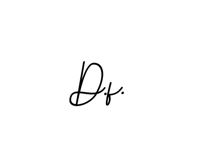 How to make D.f. name signature. Use BallpointsItalic-DORy9 style for creating short signs online. This is the latest handwritten sign. D.f. signature style 11 images and pictures png