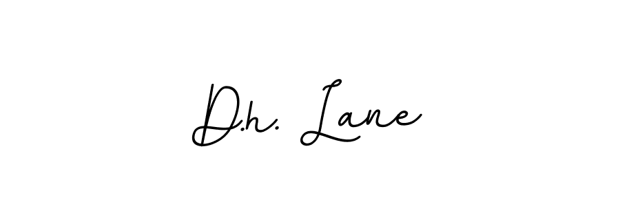 Design your own signature with our free online signature maker. With this signature software, you can create a handwritten (BallpointsItalic-DORy9) signature for name D.h. Lane. D.h. Lane signature style 11 images and pictures png